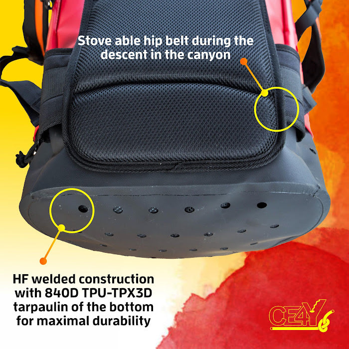 CE4Y SPEEDY Canyoning-Rucksack V2 - 45L