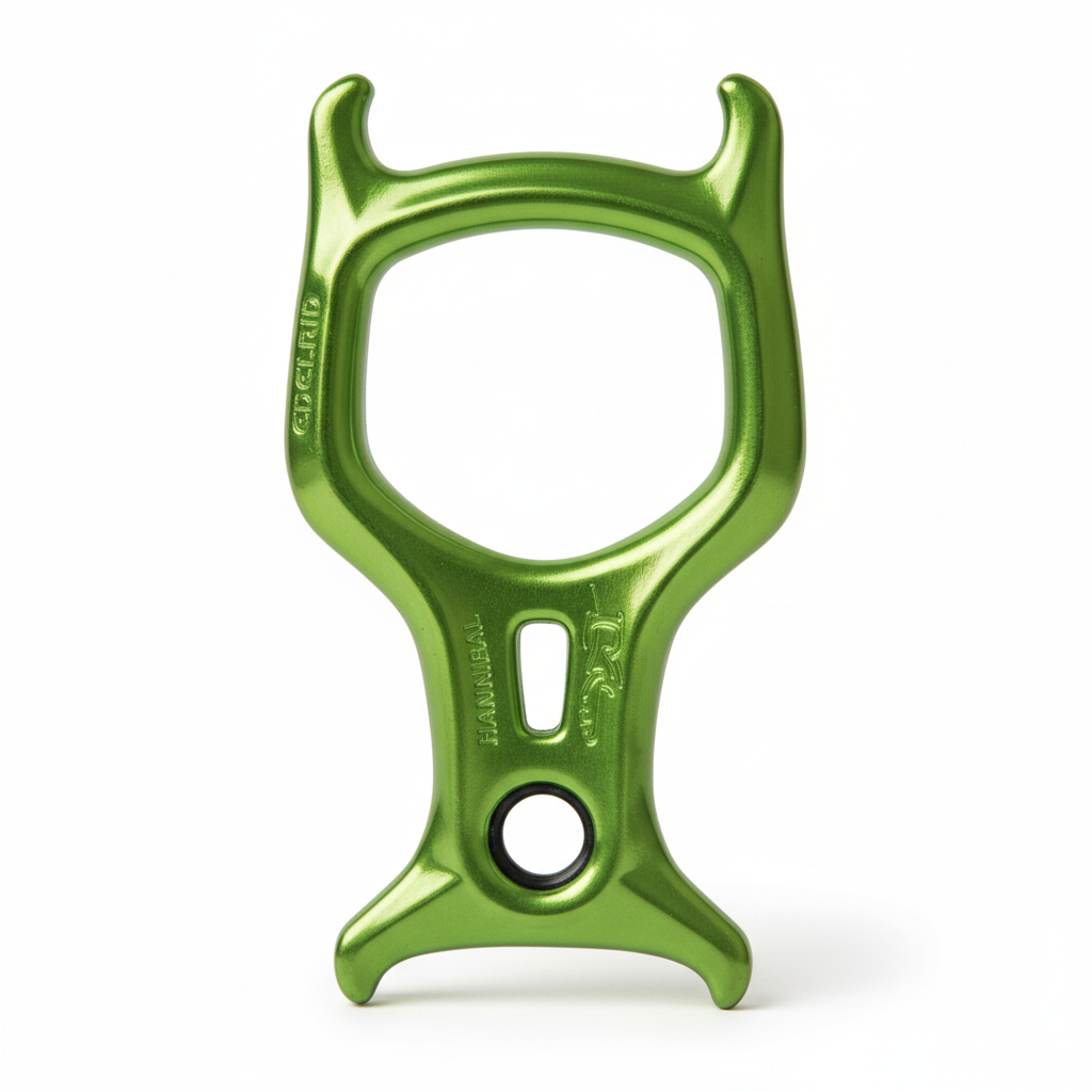Edelrid Hannibal - Abseilgerät | Mehrere Bremsstufen | EN 15151-2 | 8,5-12mm