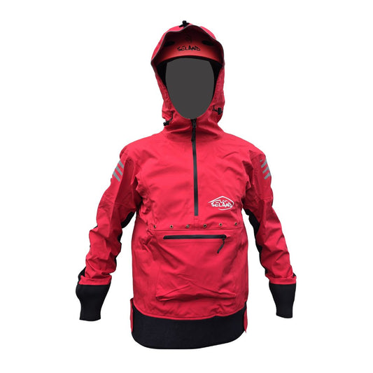 Seland MULTISPORT JACKET - Wasserdichte atmungsaktive Canyoning-Jacke | 3-Lagen | Rot