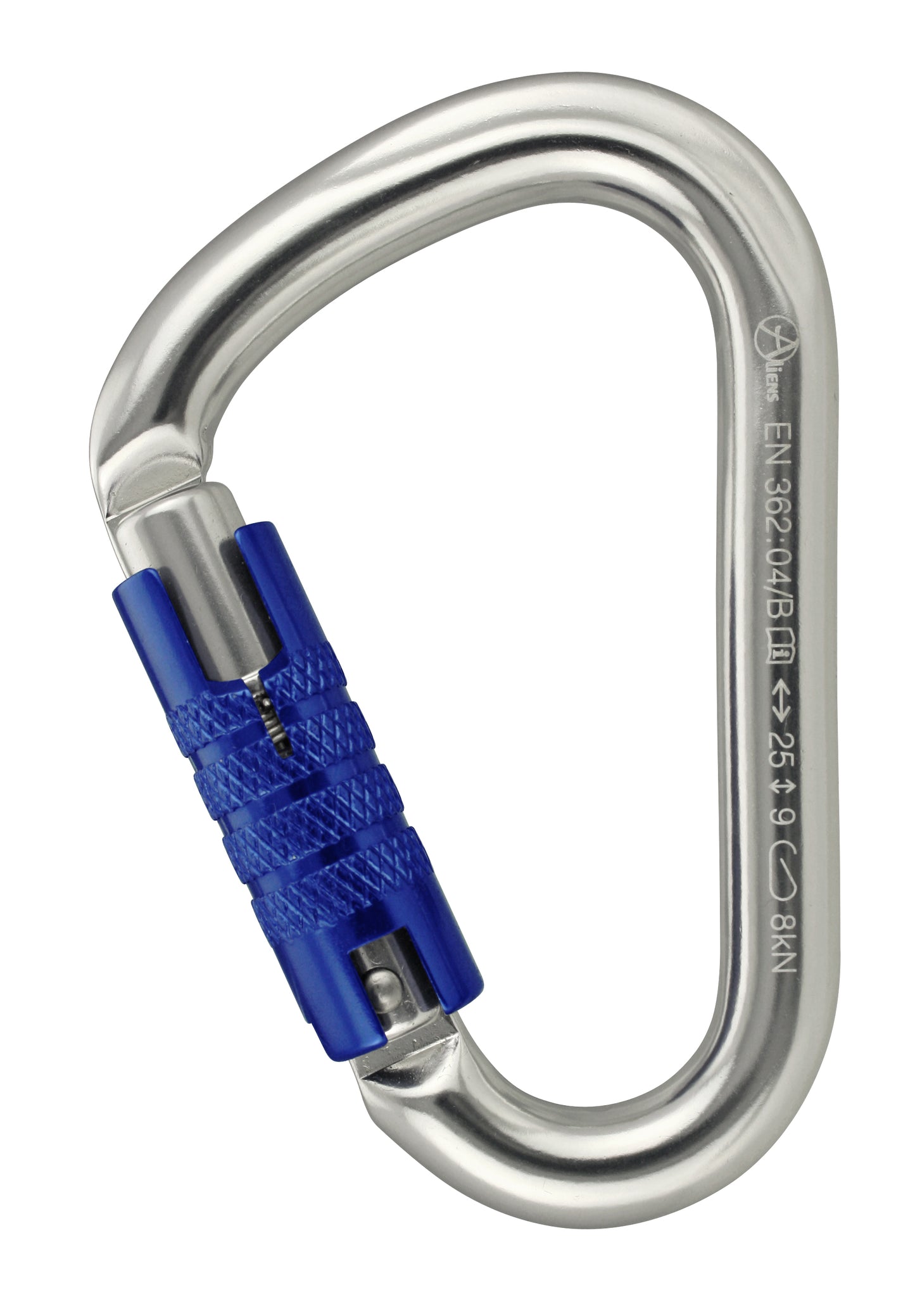 Aliens HMS Karabiner Classic Trilock - Automatischer Verschluss | 25kN | 93g