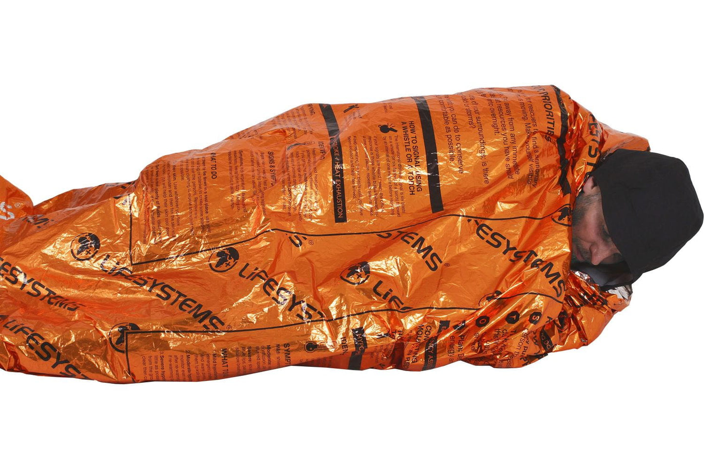 Lifesystems Heatshield Thermal Bag - Wiederverwendbarer Biwaksack | 110g | >90% Wärmereflexion