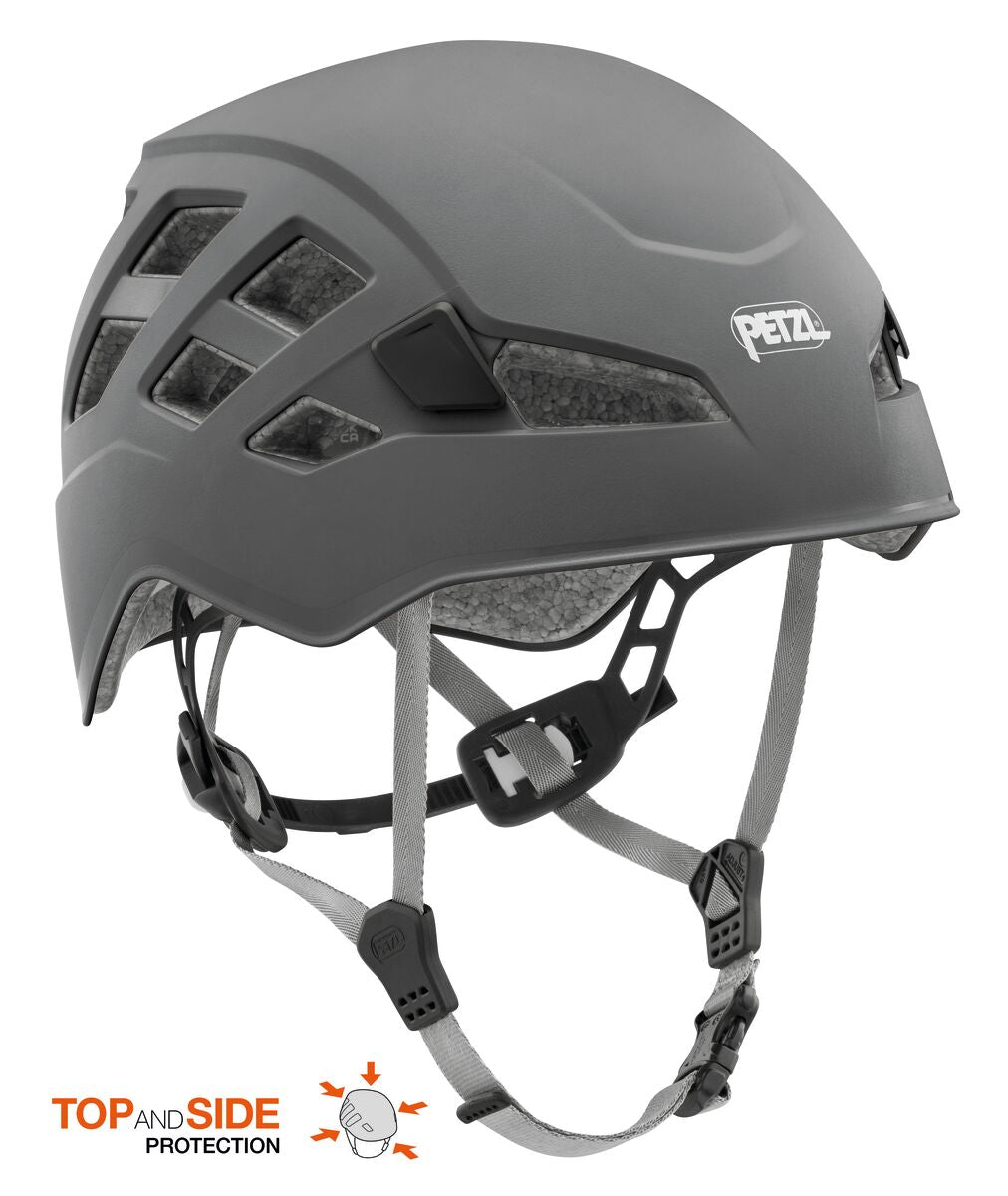 Petzl BOREO - Robuster Helm | TOP AND SIDE PROTECTION | 330g | EN 12492