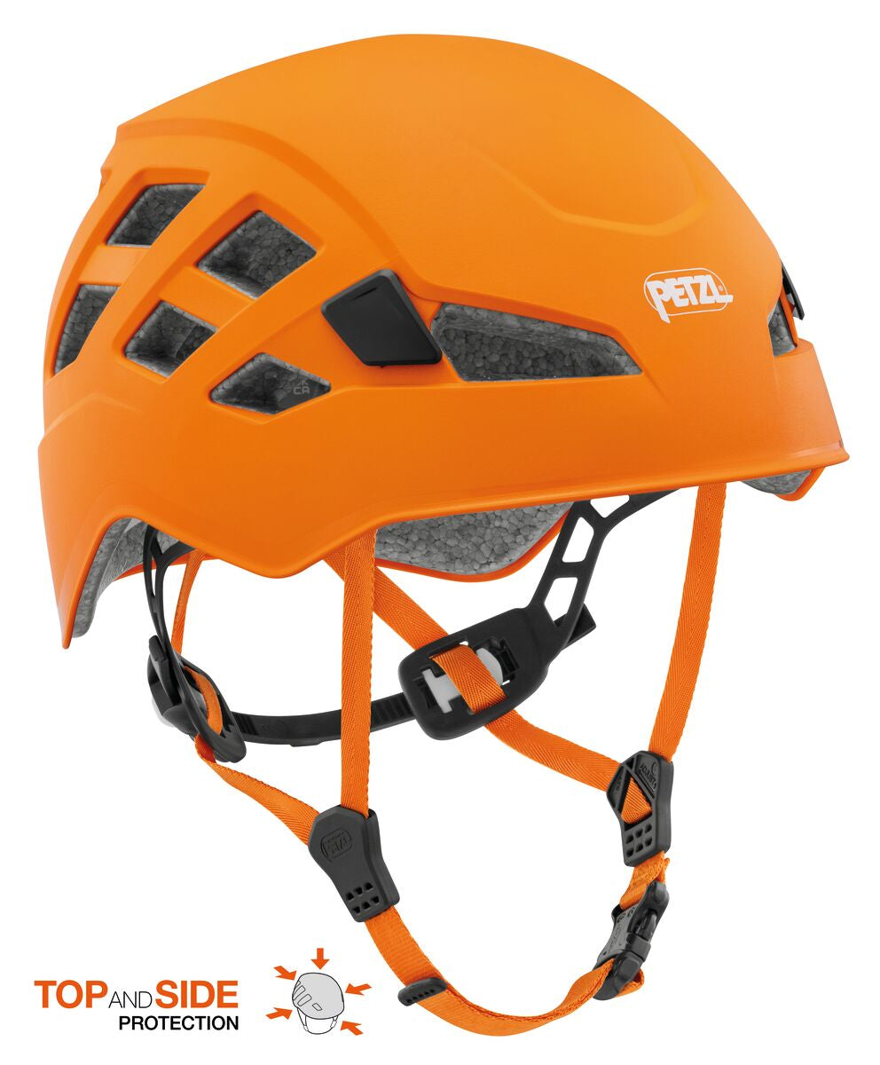 Petzl BOREO - Robuster Helm | TOP AND SIDE PROTECTION | 330g | EN 12492