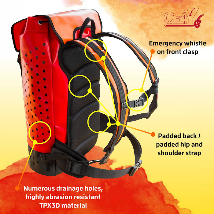 CE4Y SPEEDY Canyoning-Rucksack V2 - 45L