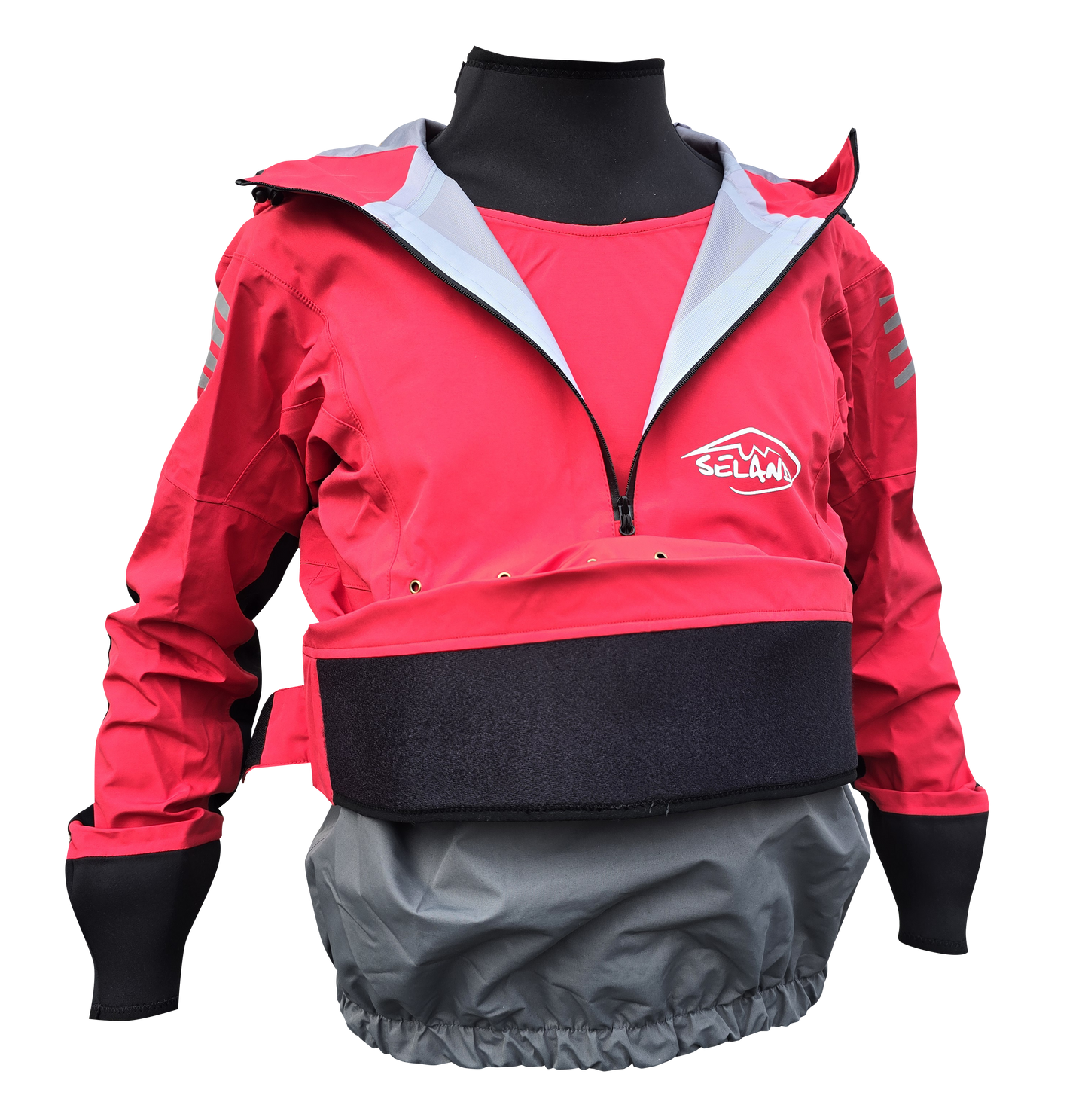 Seland MULTISPORT JACKET - Wasserdichte atmungsaktive Canyoning-Jacke | 3-Lagen | Rot