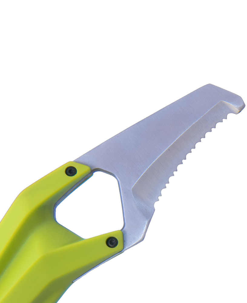 Edelrid Rescue Canyoning Knife - Rettungsmesser | Wellenschliff | Holster