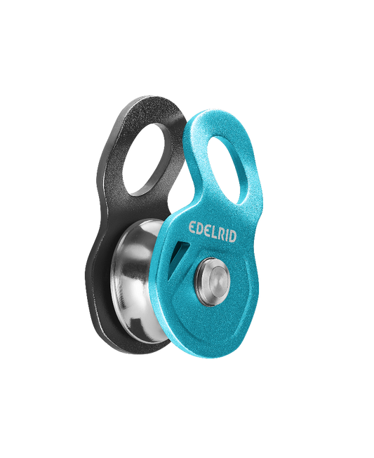 Edelrid FLUX - Kugelgelagerte Seilrolle für Flaschenzüge und Umlenkungen