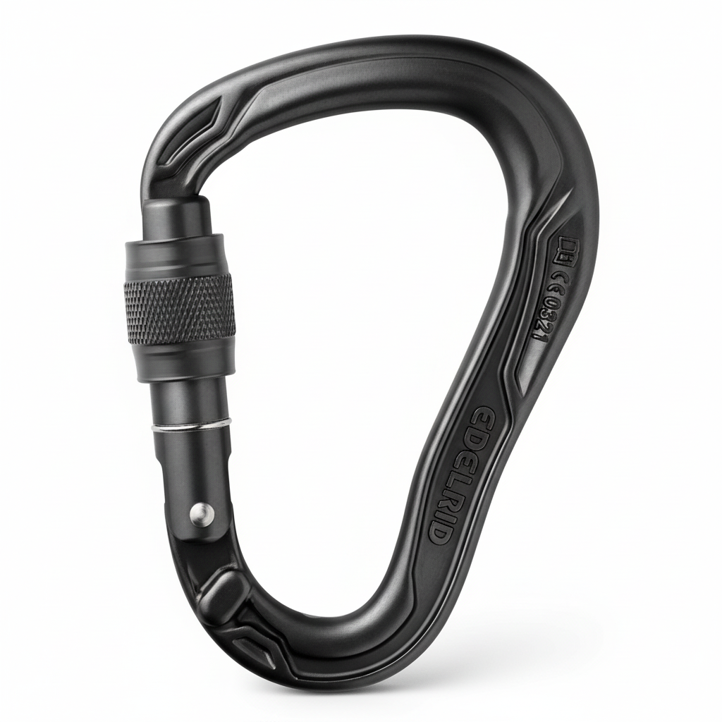 Edelrid HMS Bullet Screw - Großer HMS Karabiner Keylock
