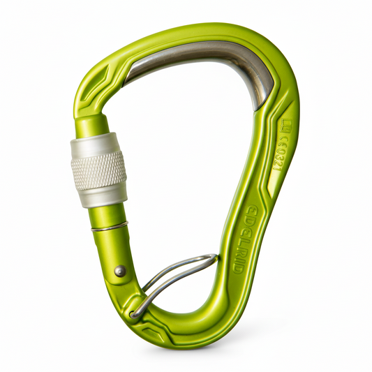 Edelrid HMS Bulletproof Screw FG - Stahleinsatz | Drahtbügel | Keylock | 25kN