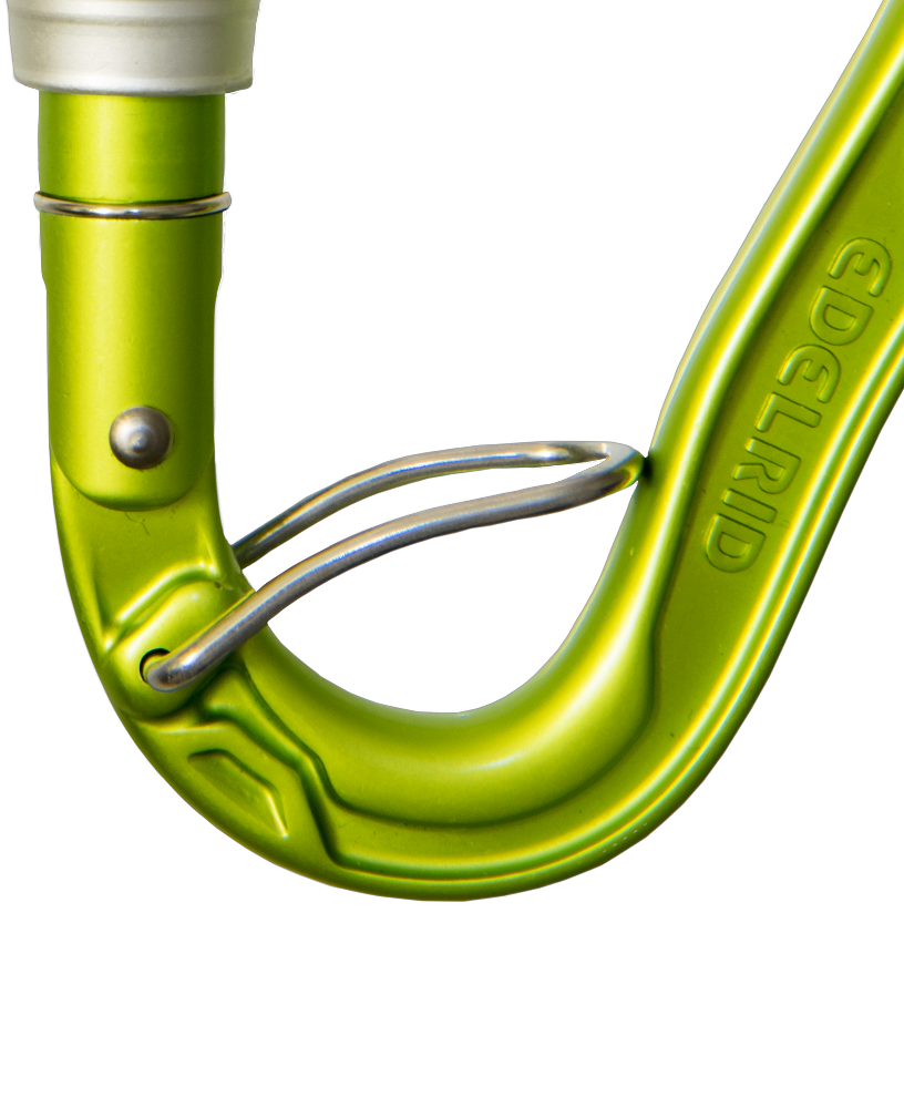 Edelrid HMS Bulletproof Screw FG - Stahleinsatz | Drahtbügel | Keylock | 25kN
