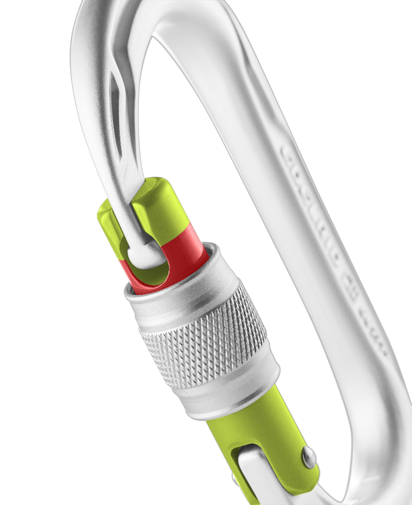 Edelrid Oval Power 2500 Screw - Ovaler Karabiner