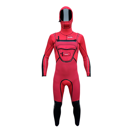 Seland Iguazú Canyoninganzug Herren 6/5/4mm schwarz/rot