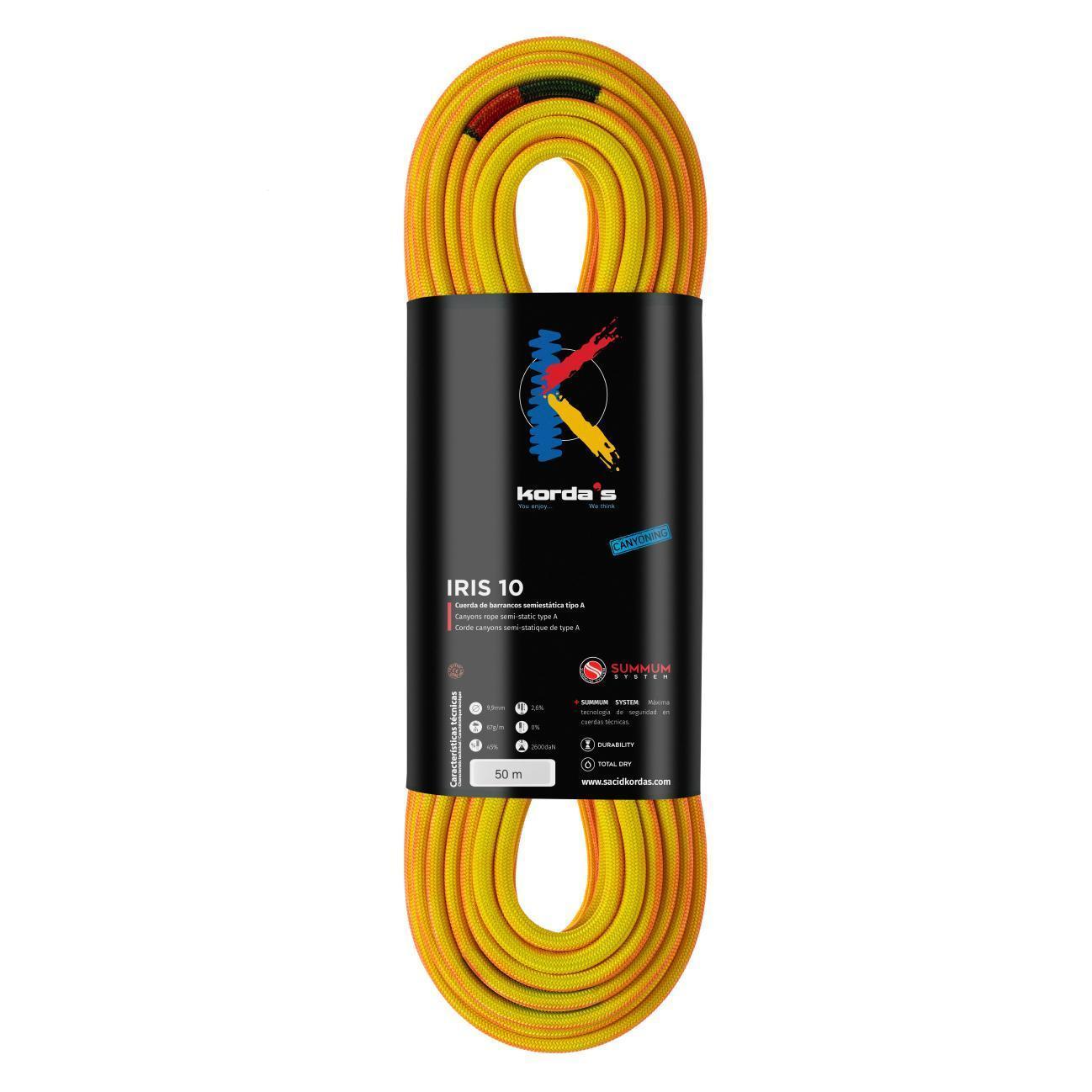 Kordas Iris 10mm Typ A - Meterware | Preis/10m | mind. 30m