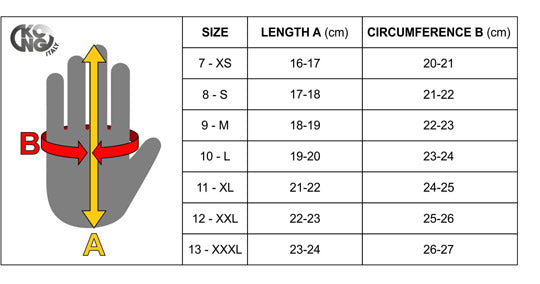 KONG Alex Gloves - Abseil-Handschuhe | Leder & Kevlar | EN 388 | Gr. 7–13