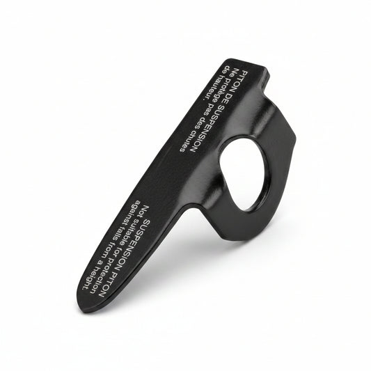 Petzl LIVANOS - Felshaken Messerhaken | Verchromter Stahl | 4/6/8/10cm | Granit