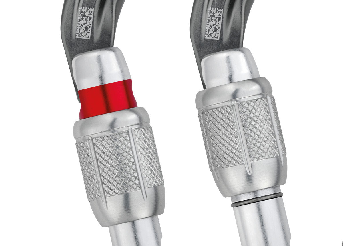 Petzl WILLIAM SCREW-LOCK schwarz - HMS-Karabiner