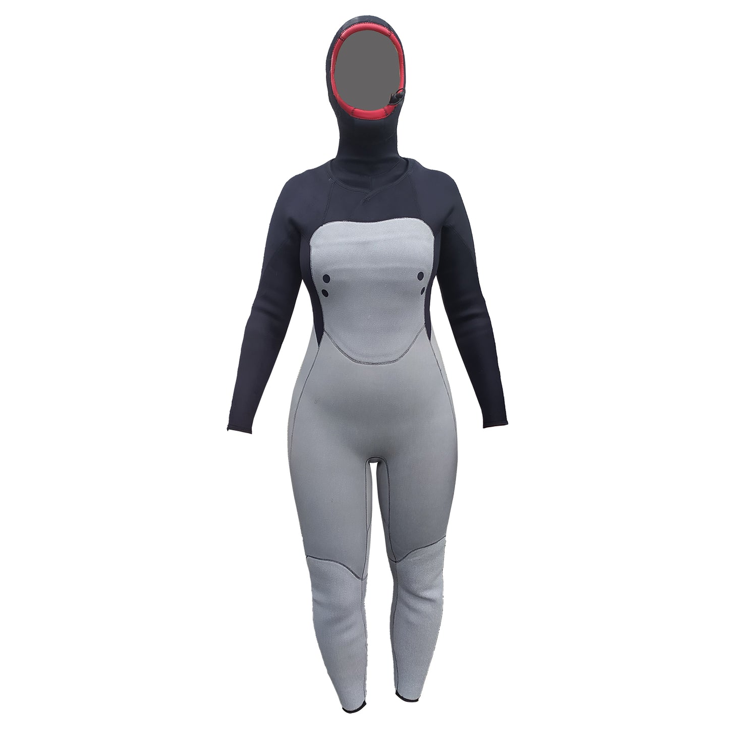 Seland Soffia Canyoninganzug Damen 6/5/4mm schwarz/rot