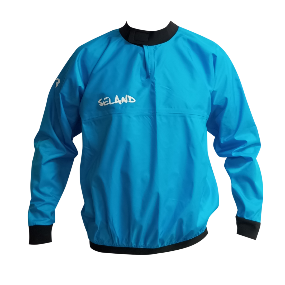 Seland Waterproof Jacket - Wasserdichte Canyoning-Jacke | Neopren-Manschetten | Blau